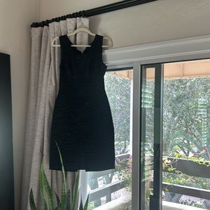Dolce & Gabbana Black Scoop Neck Dress